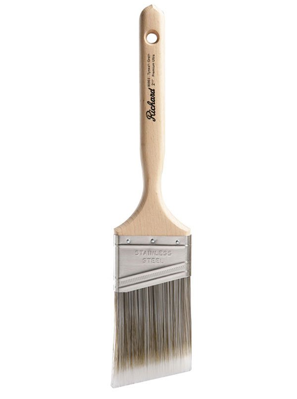 Richard 80903 2 - 1/2" Angular Paint Brush - polyester, wood handle | the Hyde Store