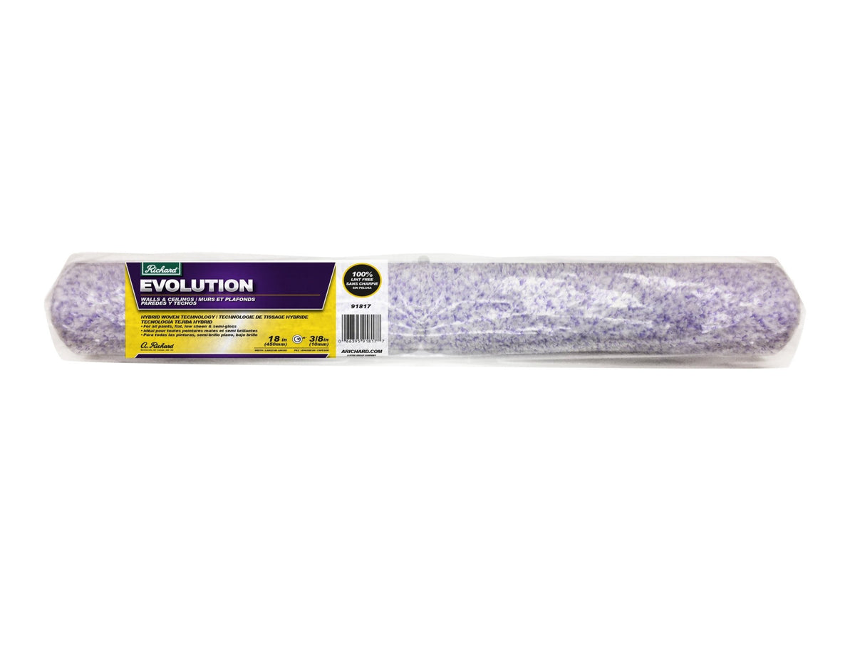 Richard 91818 E - volution Series 18" Roller Cover, 1/2" Pile | the Hyde Store
