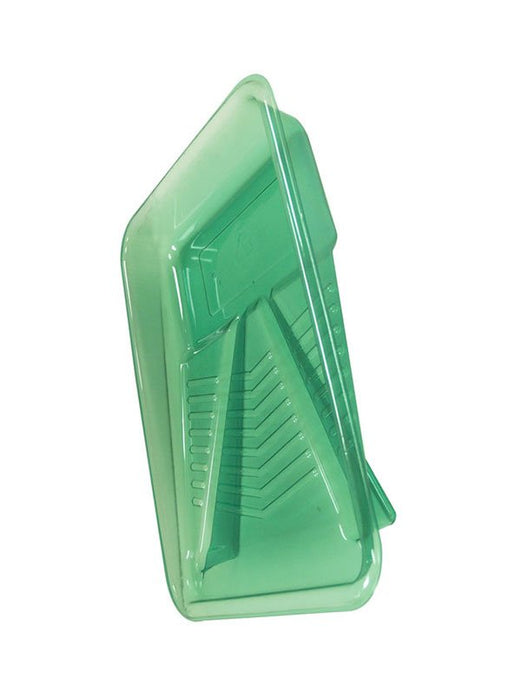 Richard 92078 9 1/2'' green plastic tray, made from recycle material, 2 liters - the Hyde Store