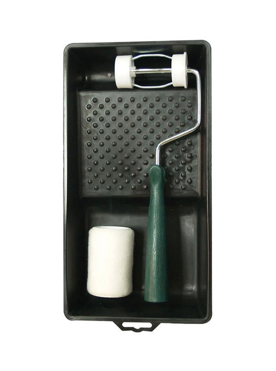 Richard 94024 Plastic tray + metal frame + 3'' PRO series roller cover, 1/4'' pile.