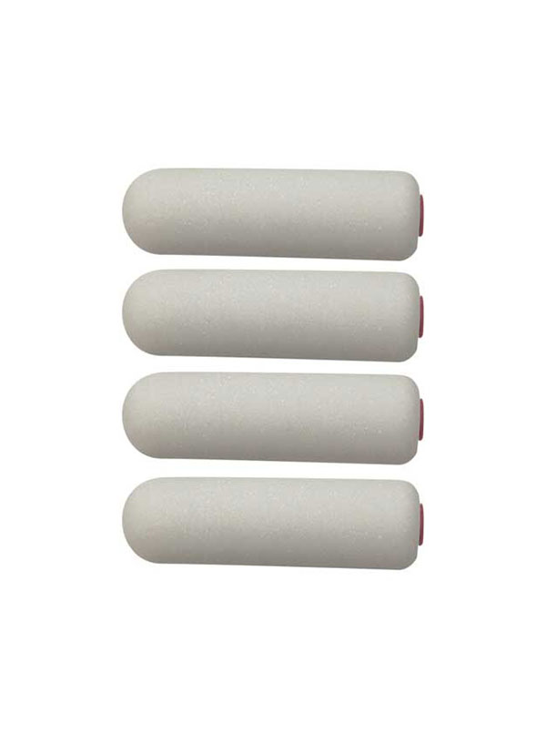 Richard 94037 4'' wide foam roller, 7/16'' pile, double round end (pack 4). | the Hyde Store