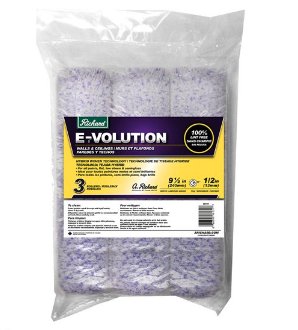 Richard 98130-US E-volution Series 9" Roller Cover, 3/8" Pile - Pack of 3 - the Hyde Store
