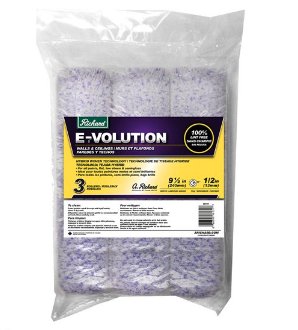Richard 98131 - US E - volution Series 9" Roller Cover, 1/2" Pile - Pack of 3 | the Hyde Store