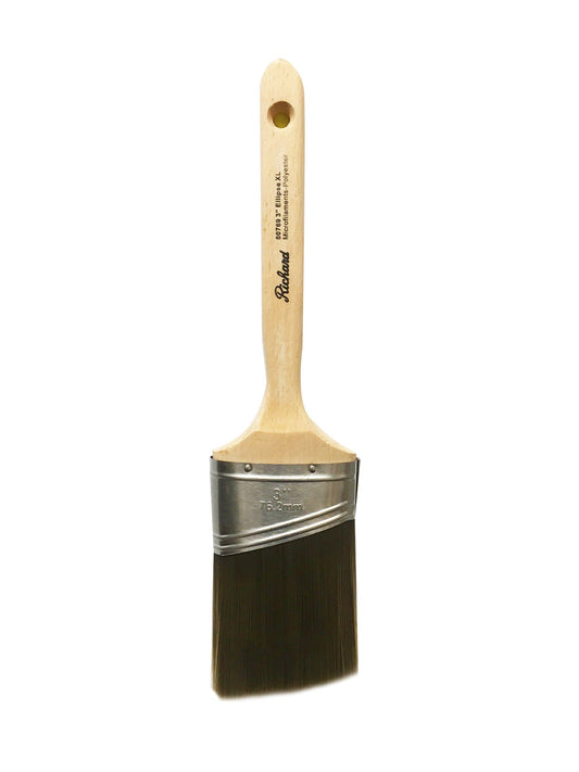 Richard Optimum Ellipse XL 3" Oval Angled Paint Brush 80769 | the Hyde Store