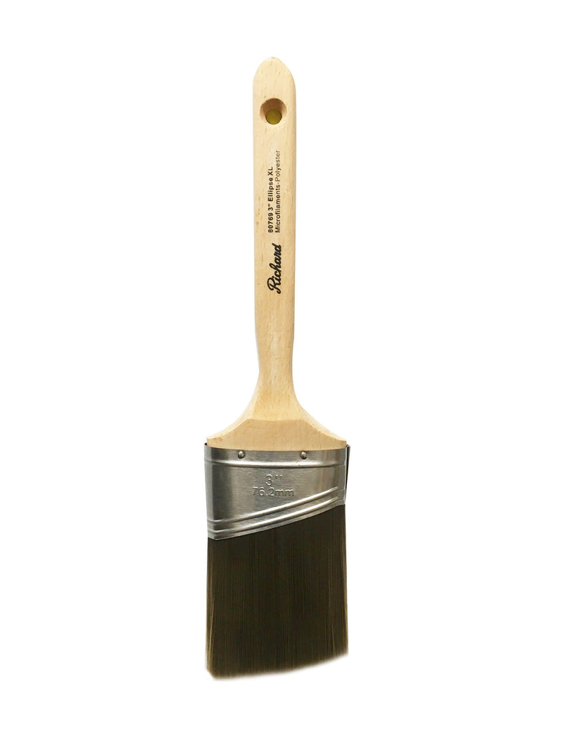 Richard Optimum Ellipse XL 3" Oval Angled Paint Brush 80769 | the Hyde Store